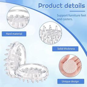img 2 attached to Ковровые протекторы Spiked Caster Furniture