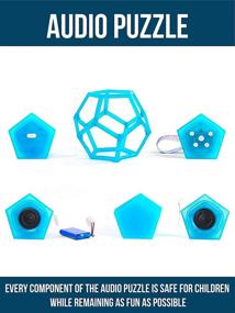 img 1 attached to 🎧 FRESHeTECH Audio Puzzle: Wireless Bluetooth Speaker Kit for Customizable Family, Friends, and Classroom Fun!