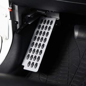 img 4 attached to 🔧 Enhance Your Jeep Wrangler JK with u-Box Left Side Foot Rest Kick Panel - 2007-2018 Compatible
