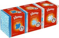 профессиональные салфетки kleenex premium для лица в кубе для бизнеса: белый, 3 коробки / пачка - необходимо для офисного использования логотип