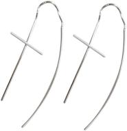 stylish and elegant yeslady 925 sterling silver threader earrings, ideal for women and girls logo