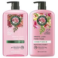 🌿 smooth collection bundle: herbal essences shampoo and conditioner with vitamin e, rose hips, and jojoba extract logo