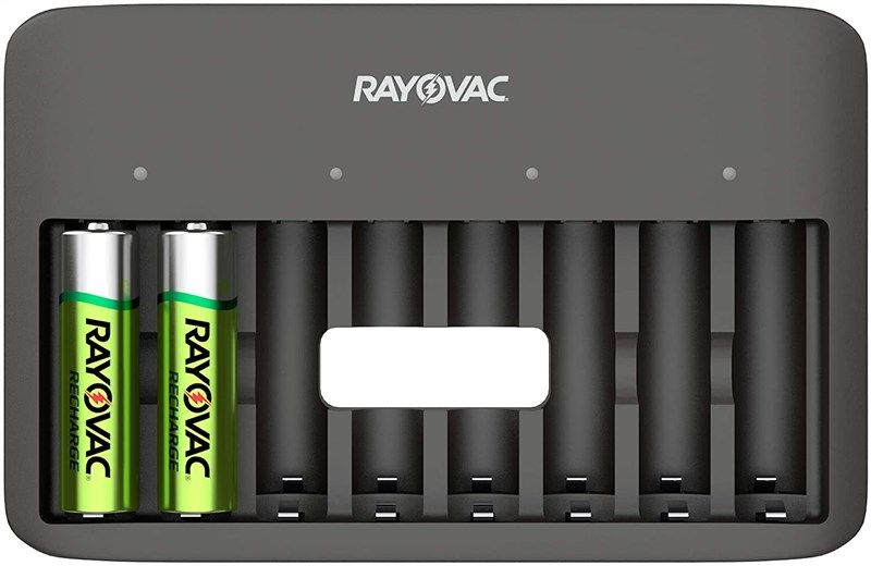 rayovac battery charger rechargeable batteries 로고