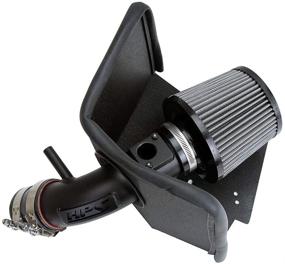 img 4 attached to 🚀 HPS Performance 827-619WB Black Shortram Air Intake Kit: Boost Power with Cool Ram - 1 Pack