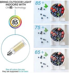 img 1 attached to 💡 Candelabra Chandelier Replacement Bulb, Dimmable Equivalent