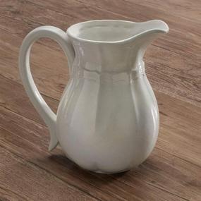 img 3 attached to 47 Ounce Mikasa French 🍷 Countryside Pitcher - Perfect for Country-style Serving