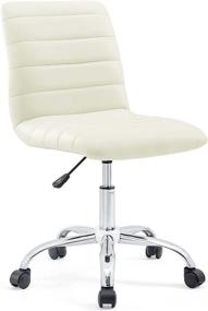 img 3 attached to Modway Ripple Office Chair White Furniture