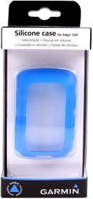 img 1 attached to 🔵 Blue Silicone Case for Garmin Edge 520