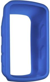 img 3 attached to 🔵 Blue Silicone Case for Garmin Edge 520
