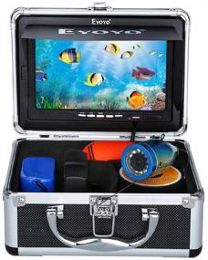 img 4 attached to 🎣 Hunt for Fish with Eyoyo Brand HD 1000TVL Camera & 7" HD Monitor: Ideal for Ice, Sea, and River Fishing with Enhanced Infrared Light