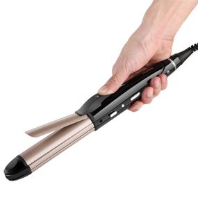 img 1 attached to Z9 Straightener Professional Adjustable Temperature