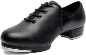 img 3 attached to Synthetic Oxford Dance Shoes for Adults by BeiBestCoat