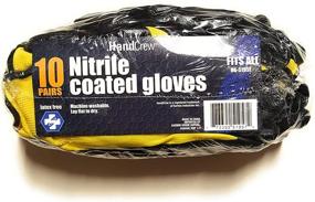 img 1 attached to Handcrew Nitrile Coated Gloves Pairs