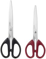 multi purpose cutting scissors ergonomic anti rust logo