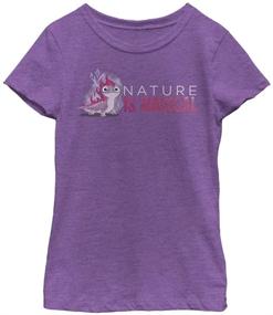 img 1 attached to Disney Girls T Shirt Purple X Large Girls' Clothing
