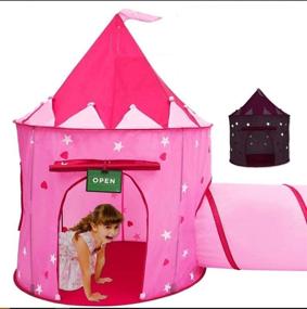 img 4 attached to 🏰 Foldable Playhouse with Princess Crawling Activities
