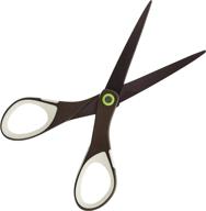 🔪 scotch precision ultra edge titanium non-stick scissor, 7-inch, assorted accent colors with varying dot color (1467tuns-mix) logo