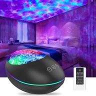 🌊 lobkin ocean wave night light projector with bluetooth music player - ideal for kids room decoration and soothing sleep логотип