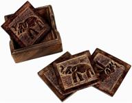 exquisite handcrafted elephant tabletop accessories by storeindya logo