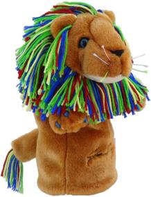 img 2 attached to Daphne's Daly Lion John Headcover Brown: Stylish 460cc Golf Club Protector