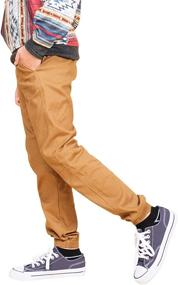 img 2 attached to 👖 Brooklyn Athletics X Large Boys' Stretch Trousers & Pants: Stylish and Comfy Attire for Youngsters