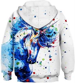 img 2 attached to Heymiss Novelty Pullover Sweatshirts: Trendy Crewneck Boys' Clothing for Fashionable Hoodies & Sweatshirts