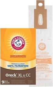 img 2 attached to 🔋 Arm & Hammer Oreck XL & CC Premium Allergen Vacuum Bag - Pack of 9