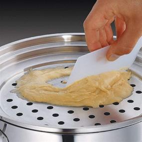 img 2 attached to Efficient Stainless-Steel Küchenprofi Spaetzle Lid and Scraper - Perfect Dumpling and Noodle Maker