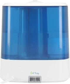 img 3 attached to 🌬️ PureGuardian H1175FL Cool Mist Humidifier, 90 Hours Runtime, 1.5 Gallon Tank, 390 Sq. Ft. Coverage, Medium Room, Quiet, Bonus Filter & Mold-Resistant Tank, Essential Oil Tray Included