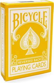 img 3 attached to 🃏 Experience the Magic: Yellow Playing Cards Bicycle Deck by Magic Makers