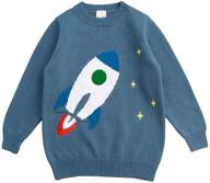 leexiang reindeer pullover sweaters: stylish boys’ clothing for cozy sweater season logo