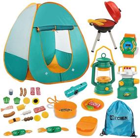 img 4 attached to 🏕️ Exploring Adventure with Mitcien Kids Play Tent Camping