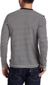 img 1 attached to French Connection Footcandle Stripe Henley Men's Clothing for Shirts