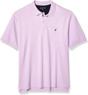 👔 nautica short sleeve solid bright men's shirt collection: classic style and vibrant colors logo