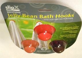 img 1 attached to Jelly Bean Bath Hooks Suction Bath