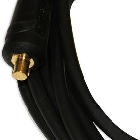 img 1 attached to 🔌 LOTOS GC01 19-Foot Ground Cable with 10-25 Ground Clamp for Plasma Cutter LTP5000D LT5000D CT520D LTPDC2000D LTP6000 TIG Welder TIG140 and MIG Welder MIG140, Black, Designed for Normal Load