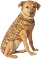 medium chilly dog harvest cable sweater for dogs логотип