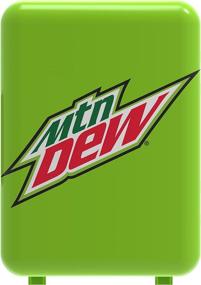 img 4 attached to 🥤 Curtis Mountain Dew MIS134MD: Compact Personal Fridge Cooler for 6 Cans, 4L Capacity, Lime Green, Eco Friendly