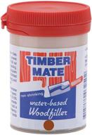 premium 8oz jar of timbermate brazilian cherry hardwood wood filler логотип