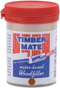 img 1 attached to Premium 8oz Jar of Timbermate Brazilian Cherry Hardwood Wood Filler