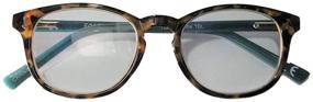 img 1 attached to Foster Grant Women's Elodie 1017869-150.COM Round Reading Glasses: Enhancing Style and Clarity