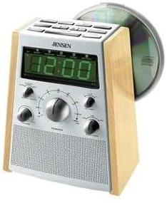 img 1 attached to Радиочасы Jensen JCR560 с CD-плеером, двойным будильником и стерео AM/FM радио