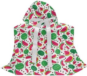 img 1 attached to Ambesonne Pattern Watermelons Kernels Birthdays