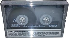 img 1 attached to 📼 Магнитофонные ленты Maxell C90 из профессиональной промышленной серии Communicator - 5 штук