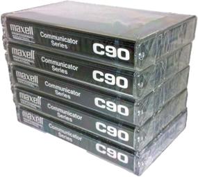 img 3 attached to 📼 Магнитофонные ленты Maxell C90 из профессиональной промышленной серии Communicator - 5 штук