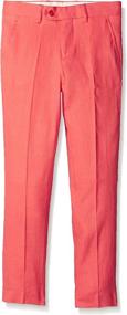 img 2 attached to 👖 Stylish and Comfortable: Isaac Mizrahi Solid Linen Pants for Boys' Fashion-forward Clothing