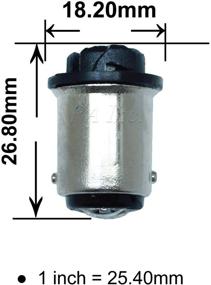 img 2 attached to 🔌 PA X1 T10 168 194 LED Bulb Adapter Socket for 1157 Ba15D Base