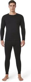 img 3 attached to LAPASA Men's Ultra Heavyweight Thermal Underwear Set for Extreme Cold Weather – Long Johns Top & Bottom (Thermoflux Fusion M63)