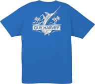 👕 stylish guy harvey marlin t shirt with convenient pocket - ultimate men's clothing logo