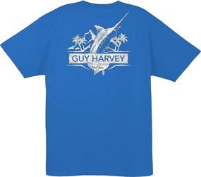 img 2 attached to 👕 Stylish Guy Harvey Marlin T Shirt with Convenient Pocket - Ultimate Men's Clothing